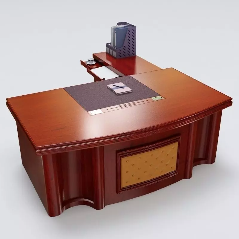 Executive Desk 03 3D model_0