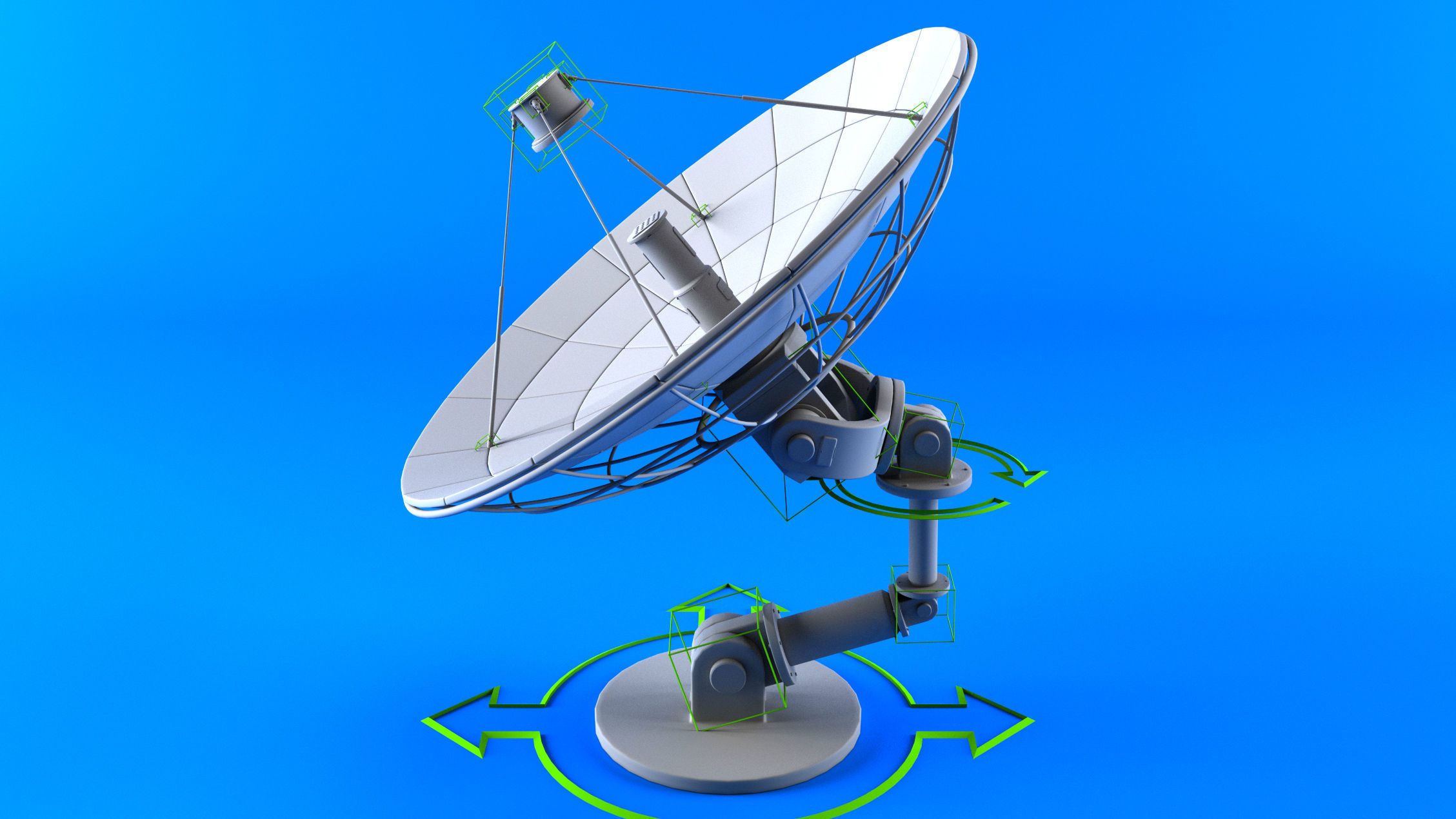 Radar 3D model