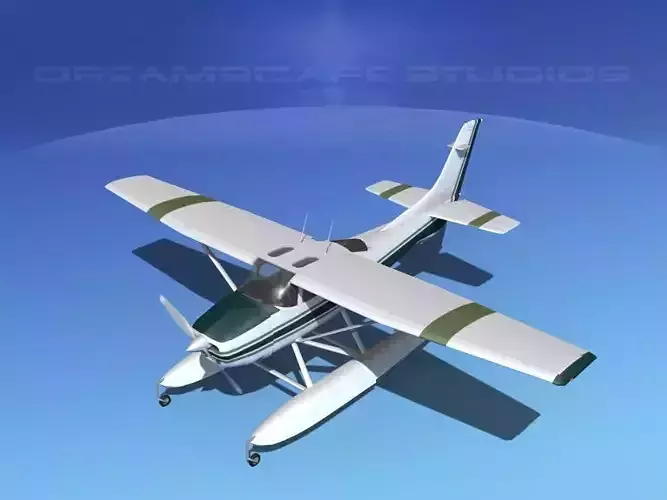 Cessna 182 Skylane Seaplane V03