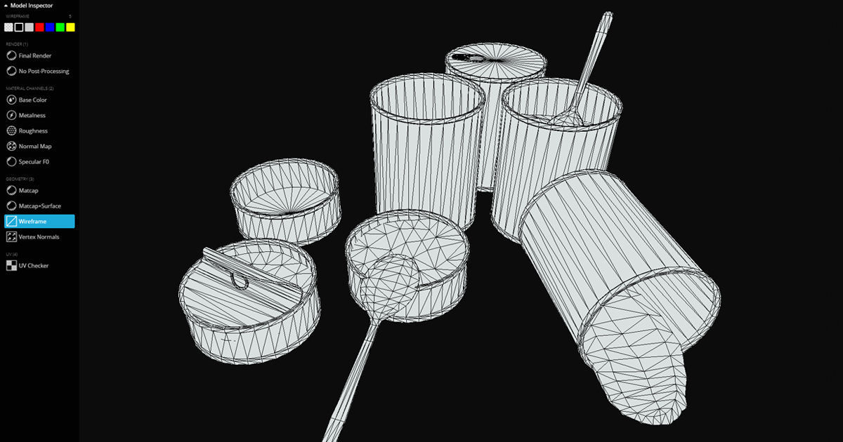 Canned Food Low-poly 3D model_10