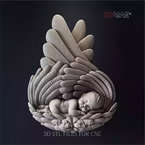 BABY ANGEL 3D model