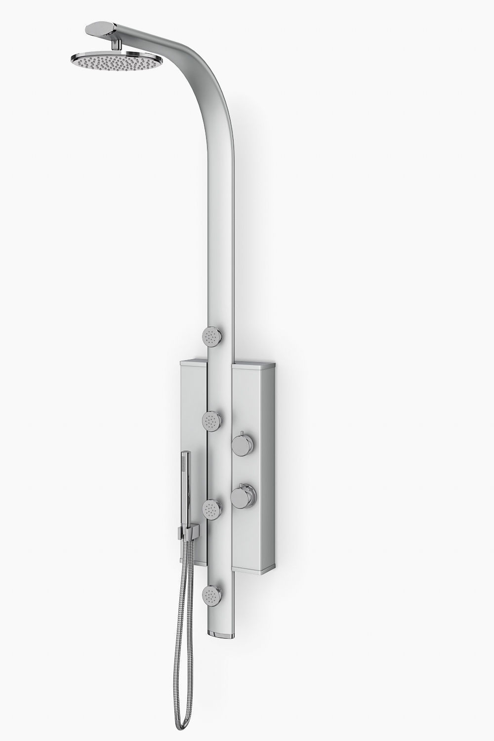 Hydromassage panels Ravak set 21 3D model_3