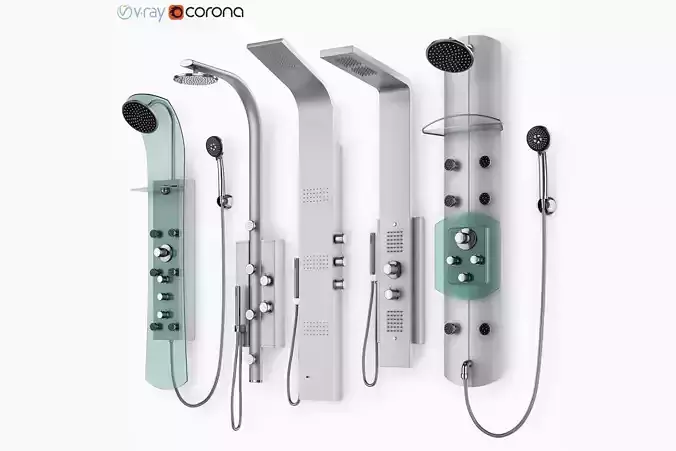 Hydromassage panels Ravak set 21