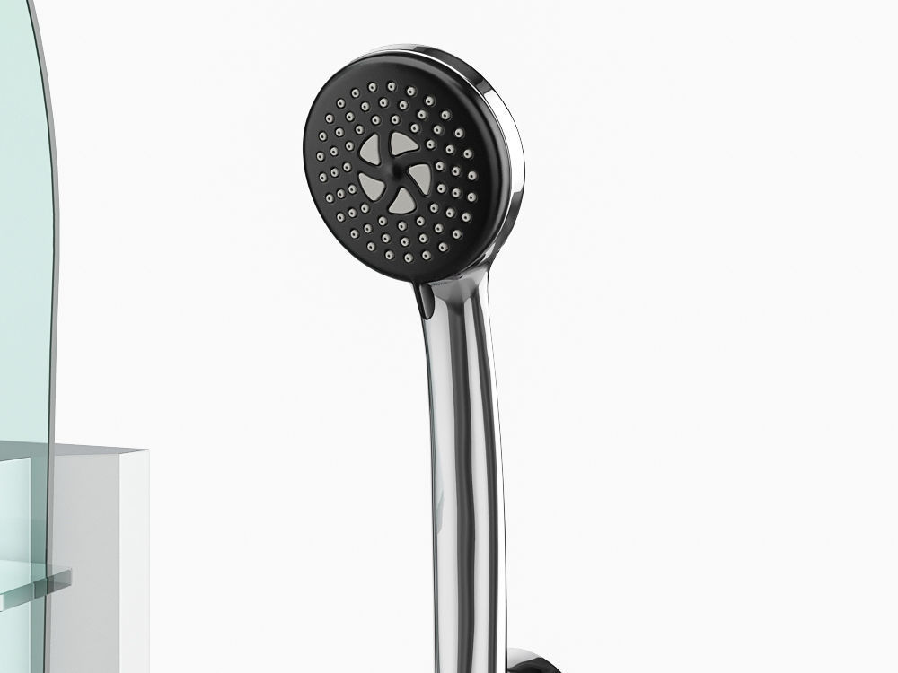 Hydromassage panels Ravak set 21 3D model_7