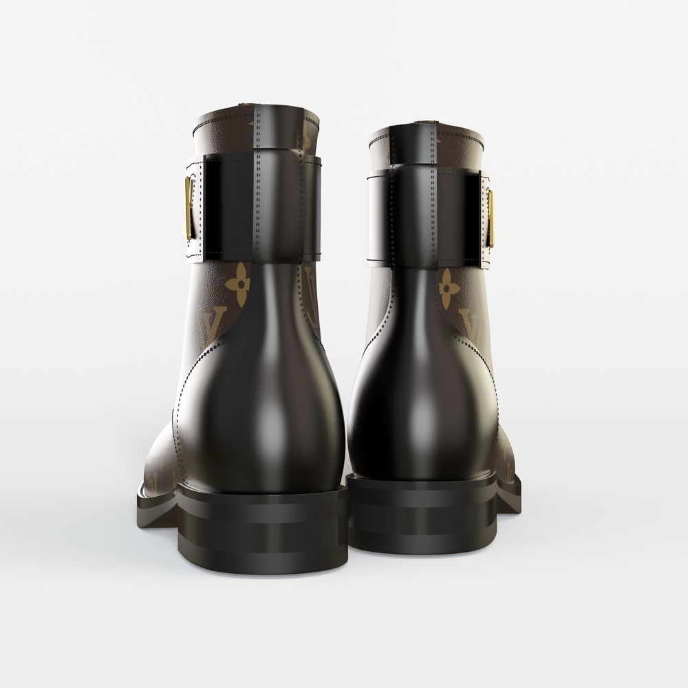 louis vuitton WONDERLAND FLAT RANGER 3D model_3
