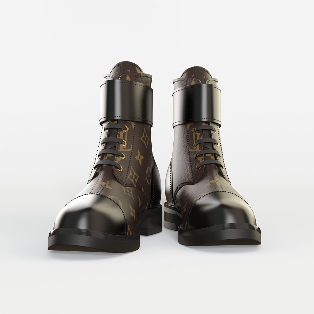 louis vuitton WONDERLAND FLAT RANGER 3D model_10