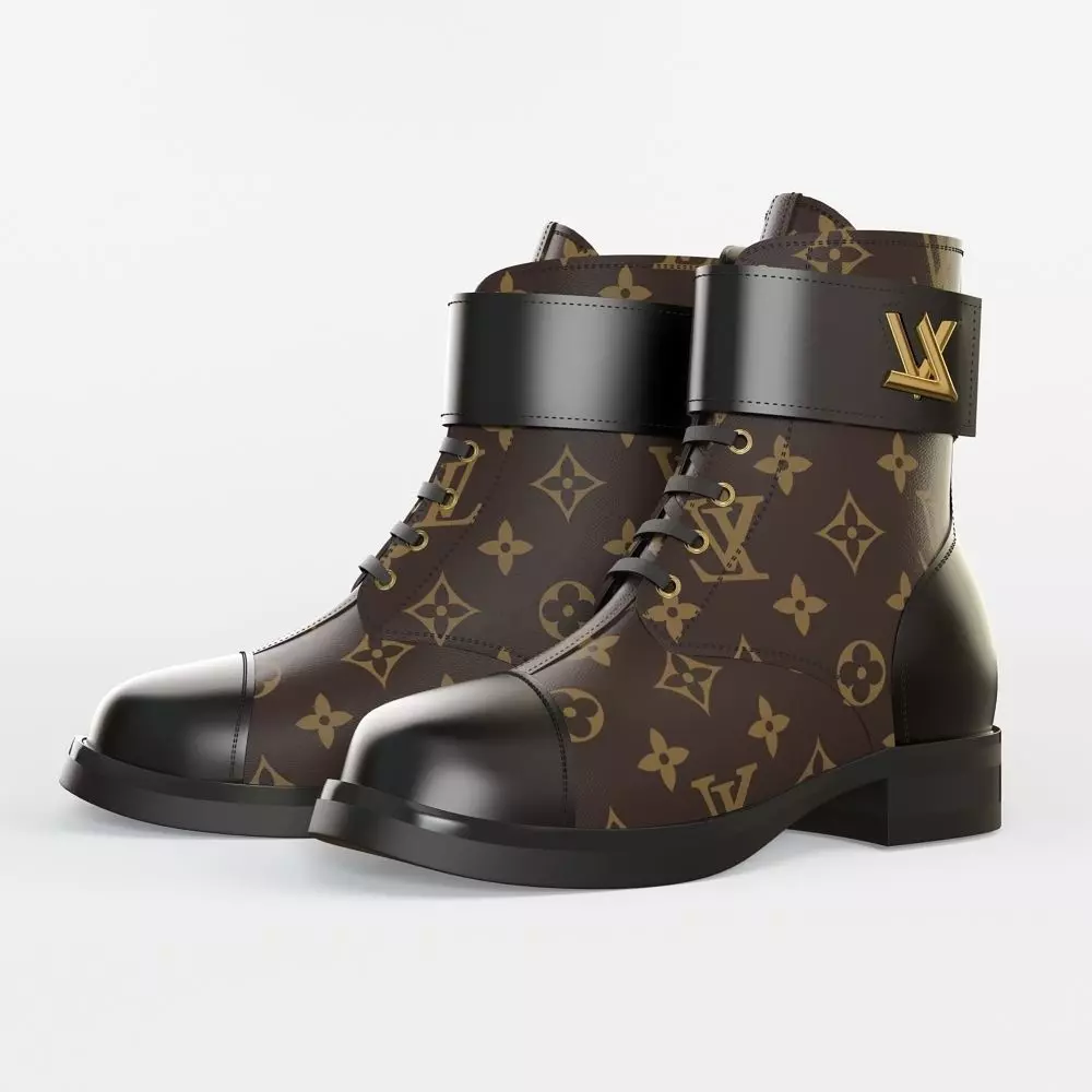 louis vuitton WONDERLAND FLAT RANGER 3D model_0