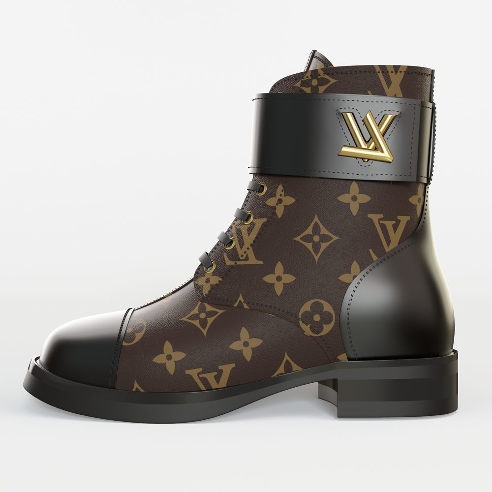 louis vuitton WONDERLAND FLAT RANGER 3D model_6