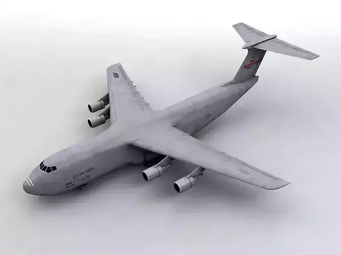 C-5 Galaxy Military Aircraft