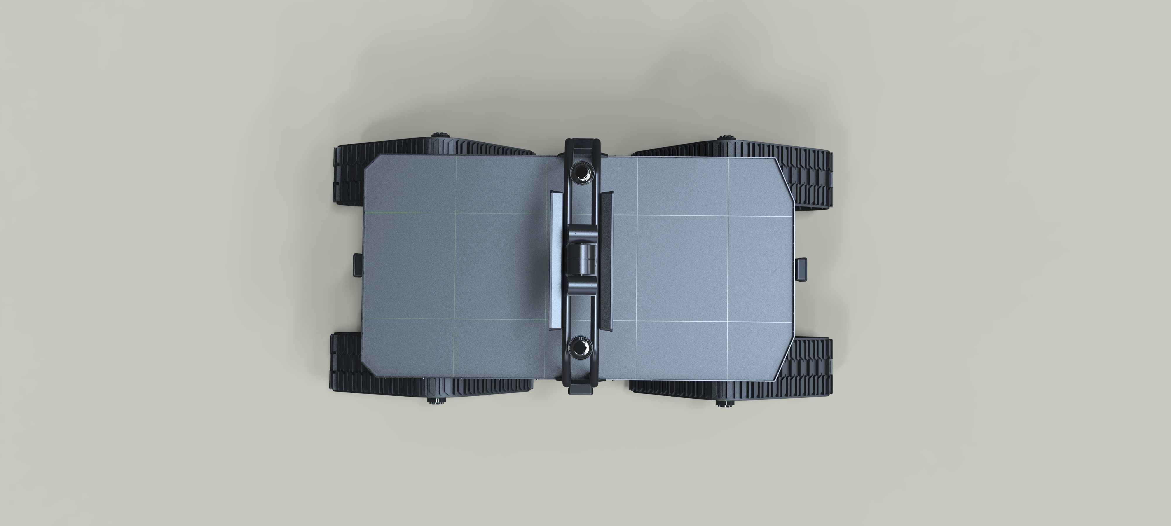 Tracked cargo robot 3D model_21