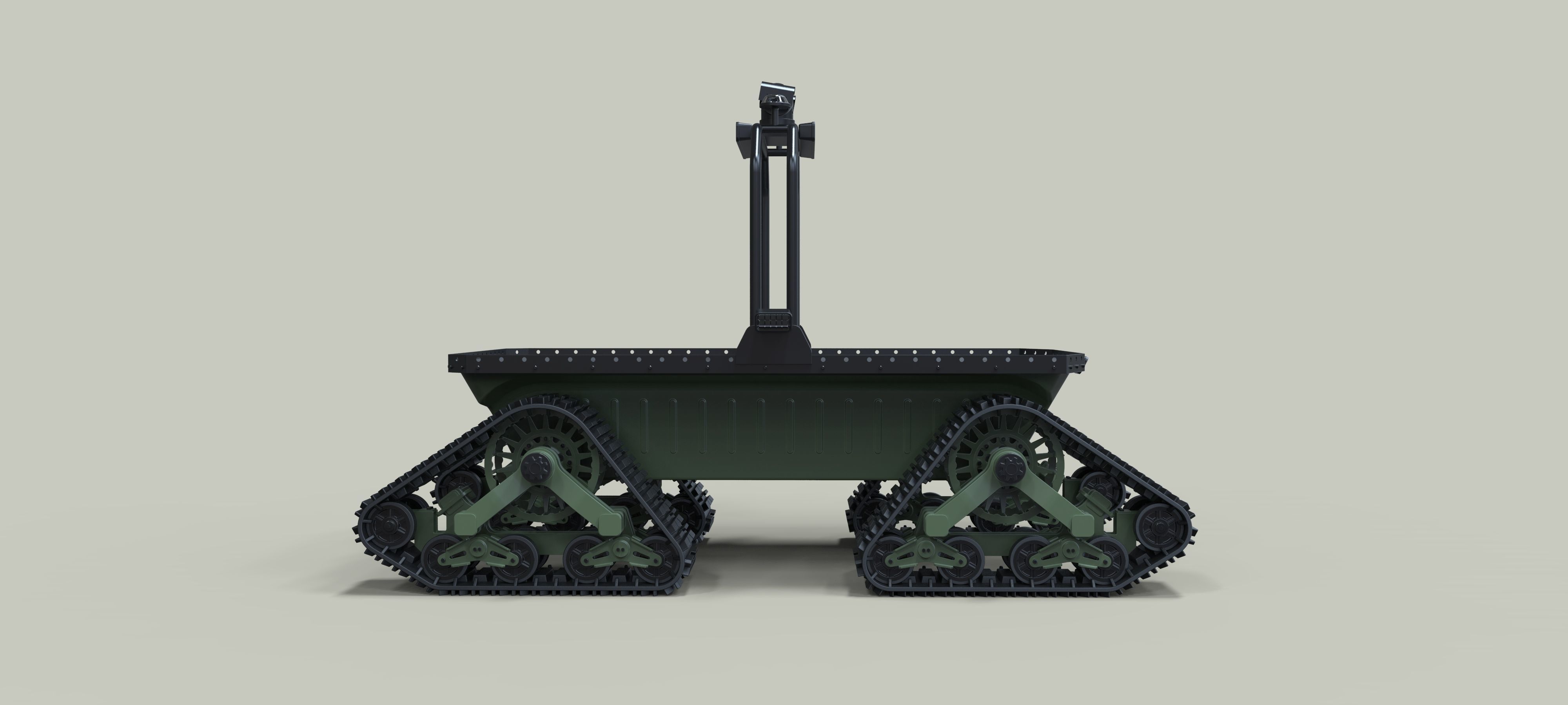 Tracked cargo robot 3D model_6