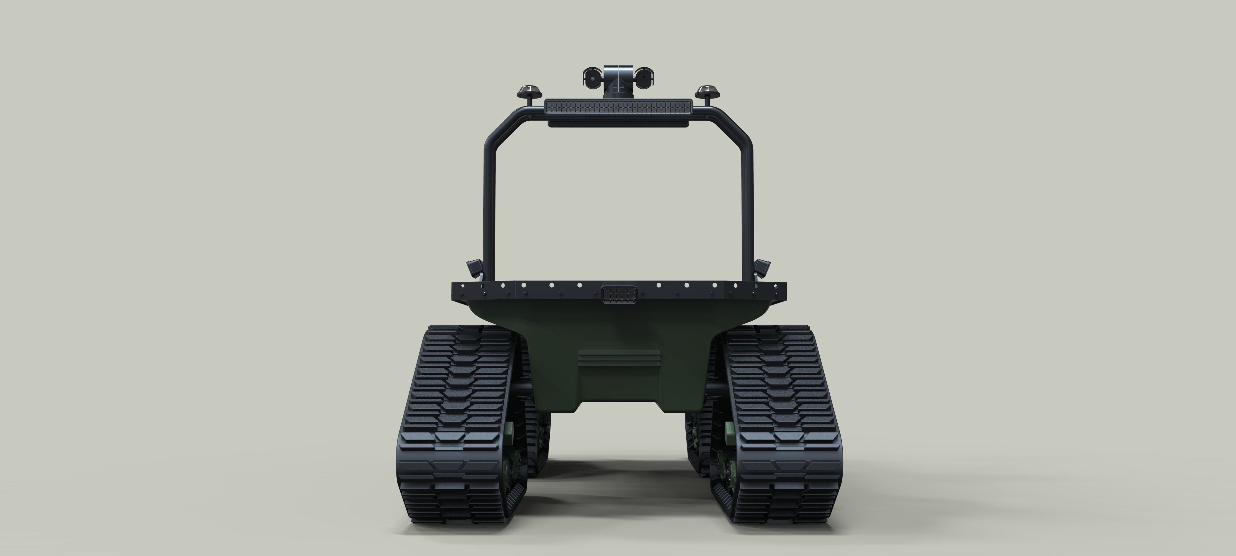 Tracked cargo robot 3D model_5