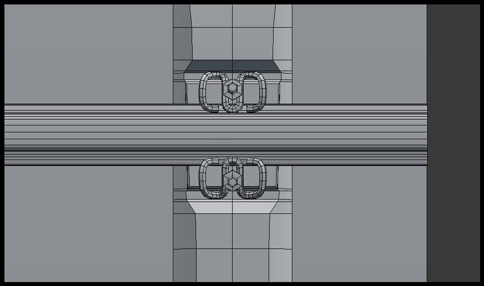 Rail track 3D model_5