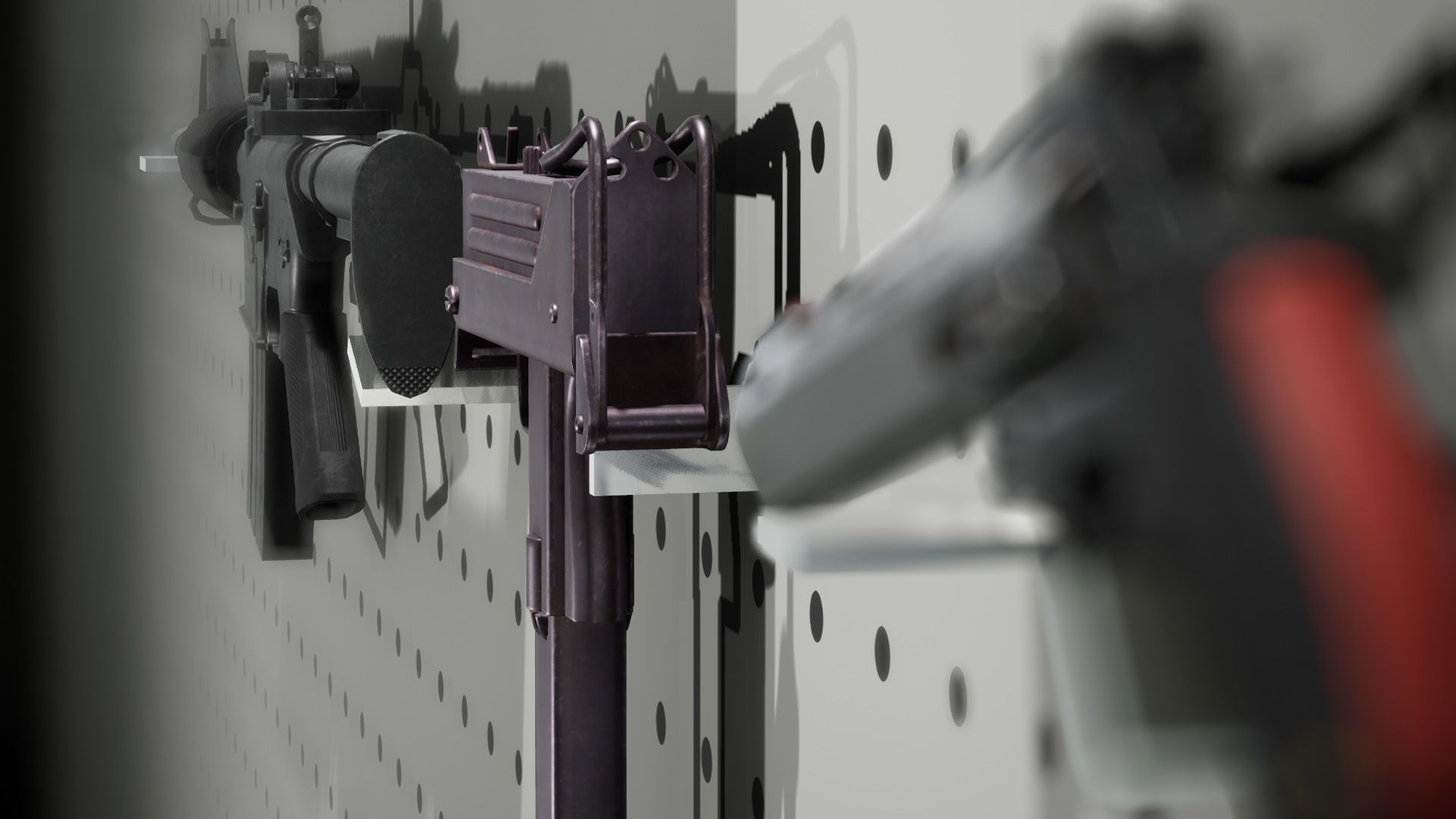 The Arsenal - 6 weapons UE4 pack Low-poly 3D model_27