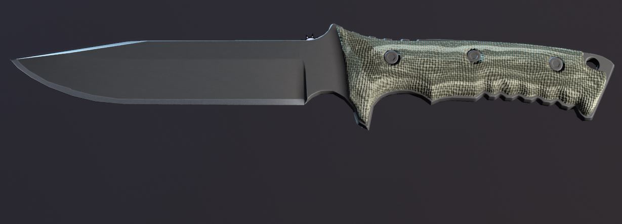 The Arsenal - 6 weapons UE4 pack Low-poly 3D model_38