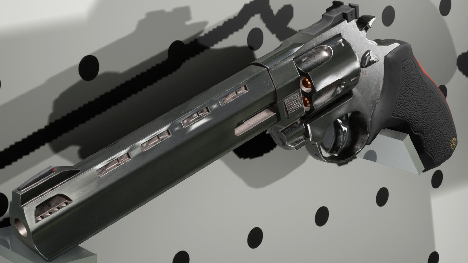 The Arsenal - 6 weapons UE4 pack Low-poly 3D model_9