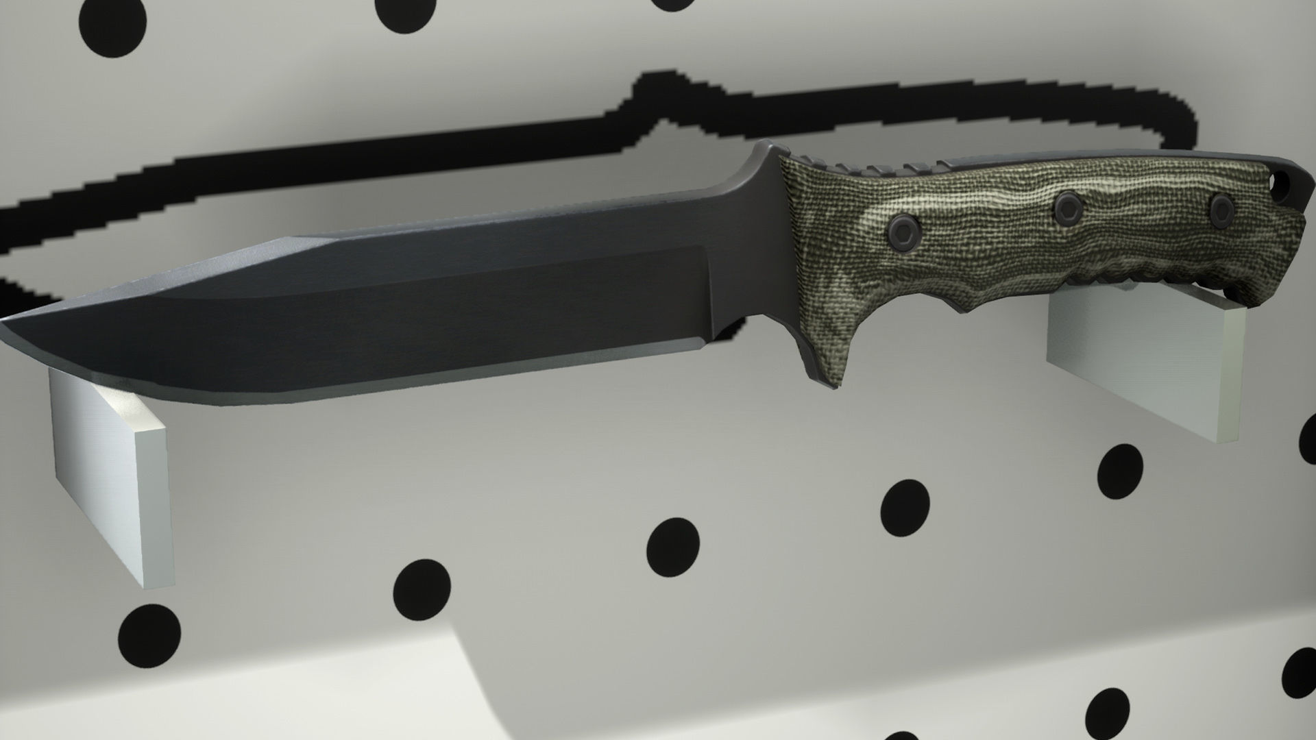 The Arsenal - 6 weapons UE4 pack Low-poly 3D model_10