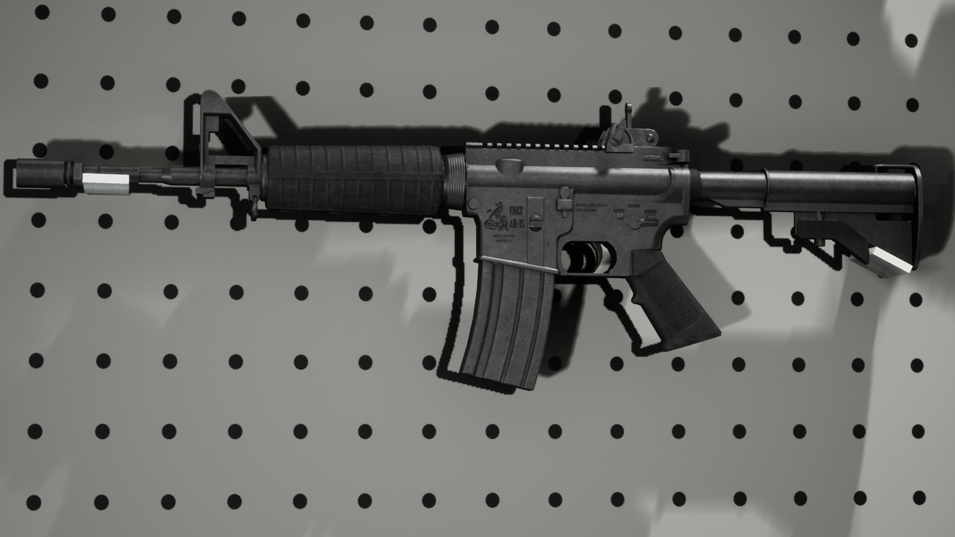 The Arsenal - 6 weapons UE4 pack Low-poly 3D model_25