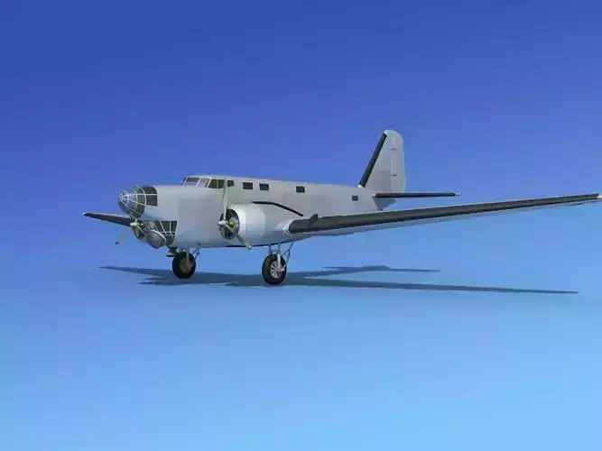 Douglas B-18A Bolo Bare Metal