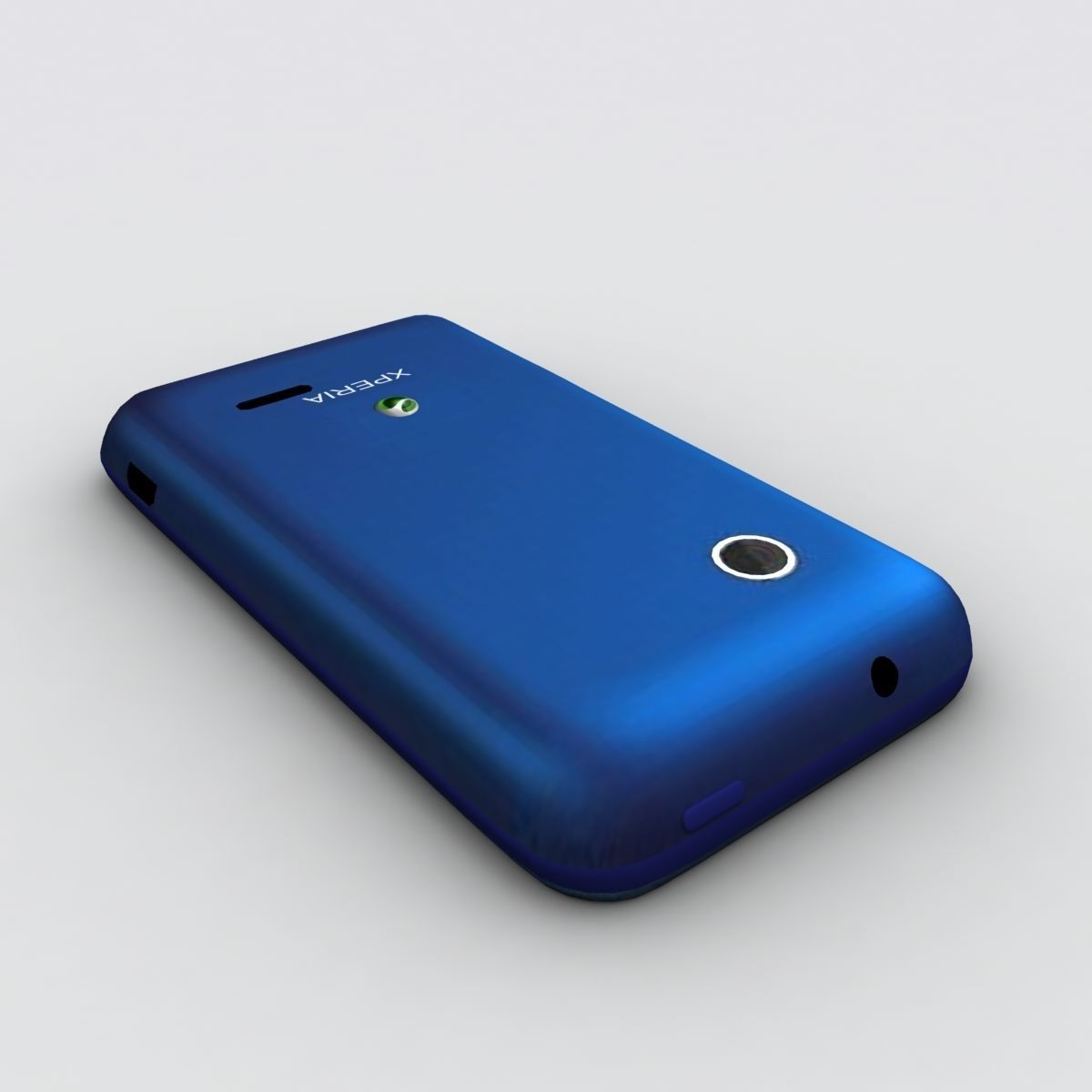 Sony Xperia Tipo blue 3D model_6