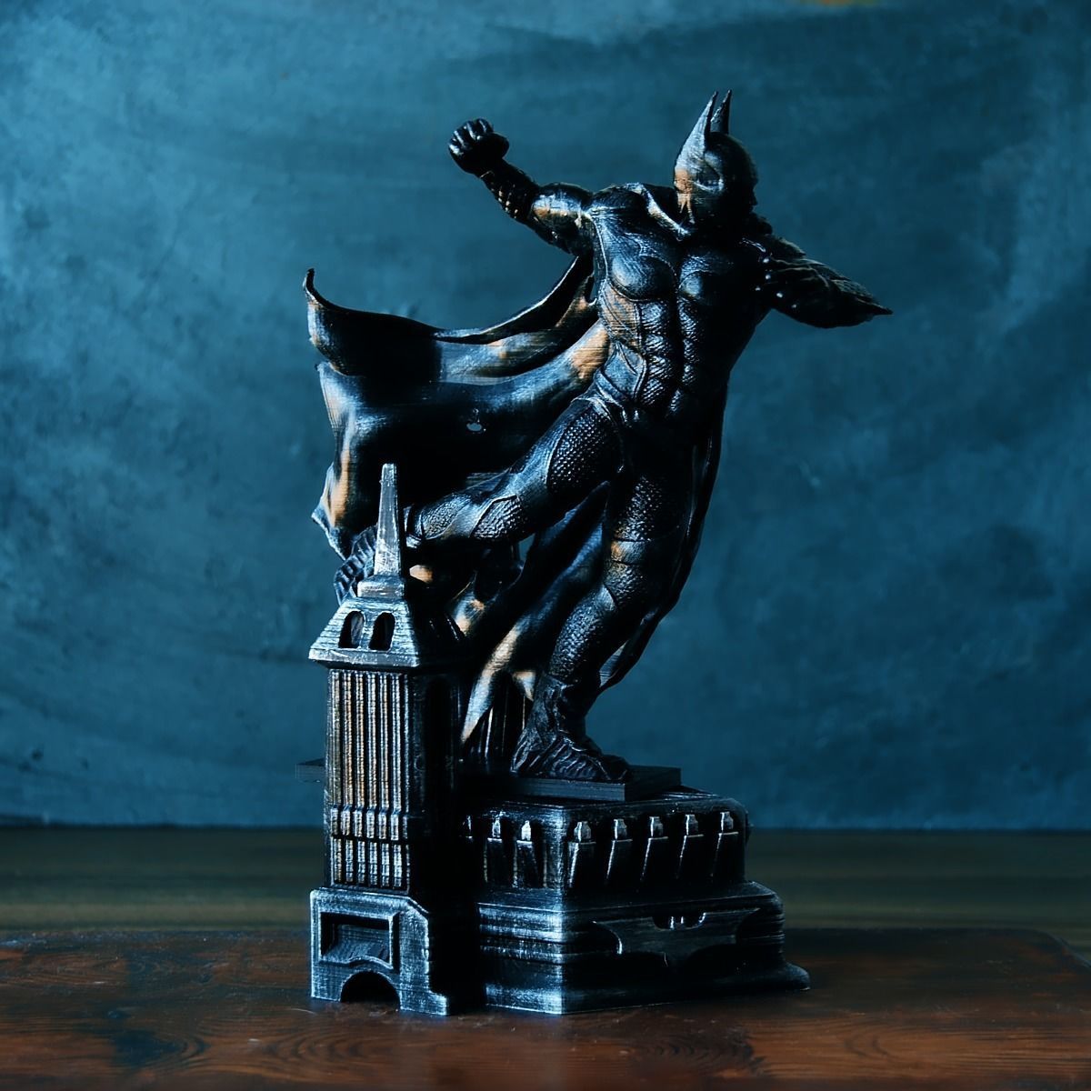 BATMAN Battle Pose 3D print model_6