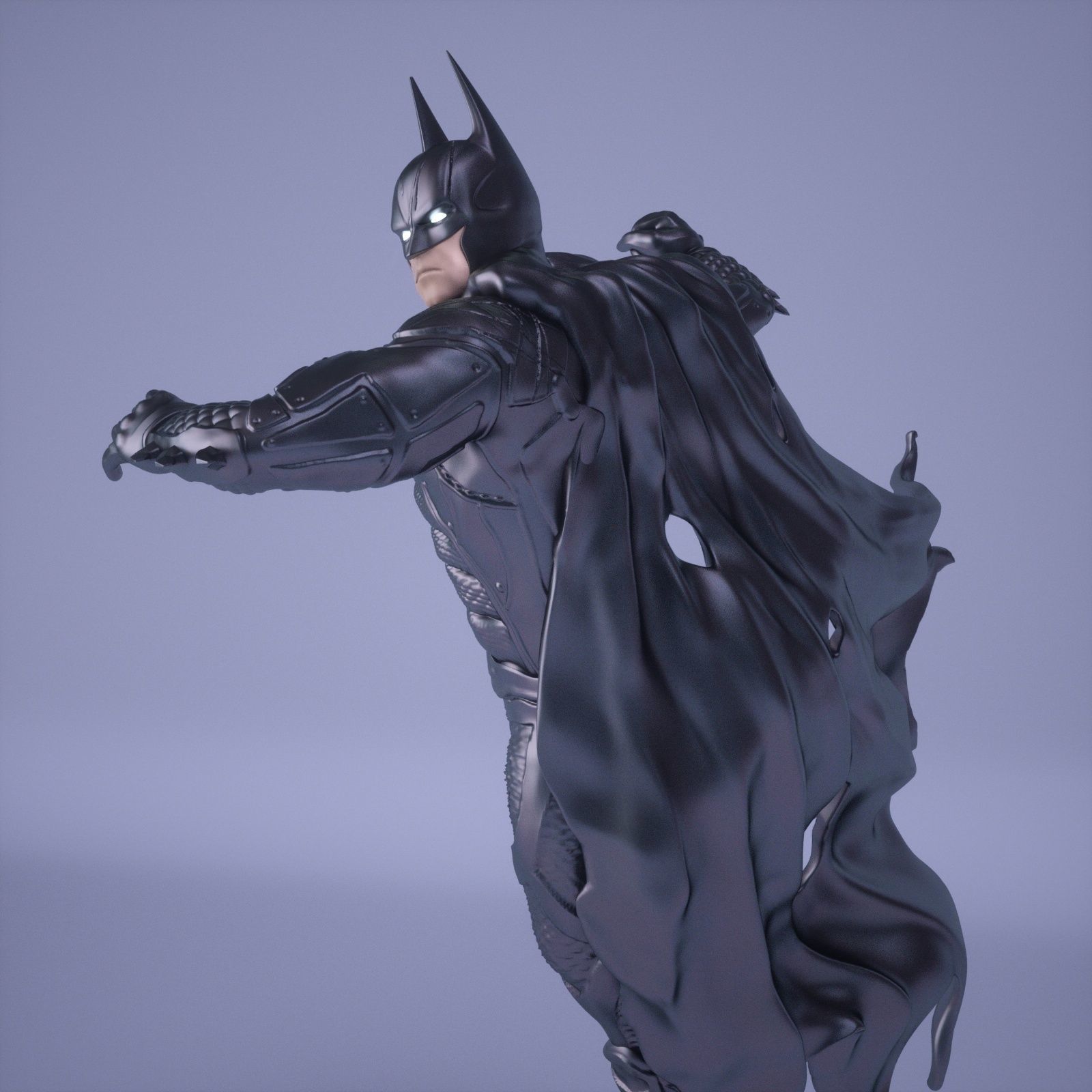 BATMAN Battle Pose 3D print model_31