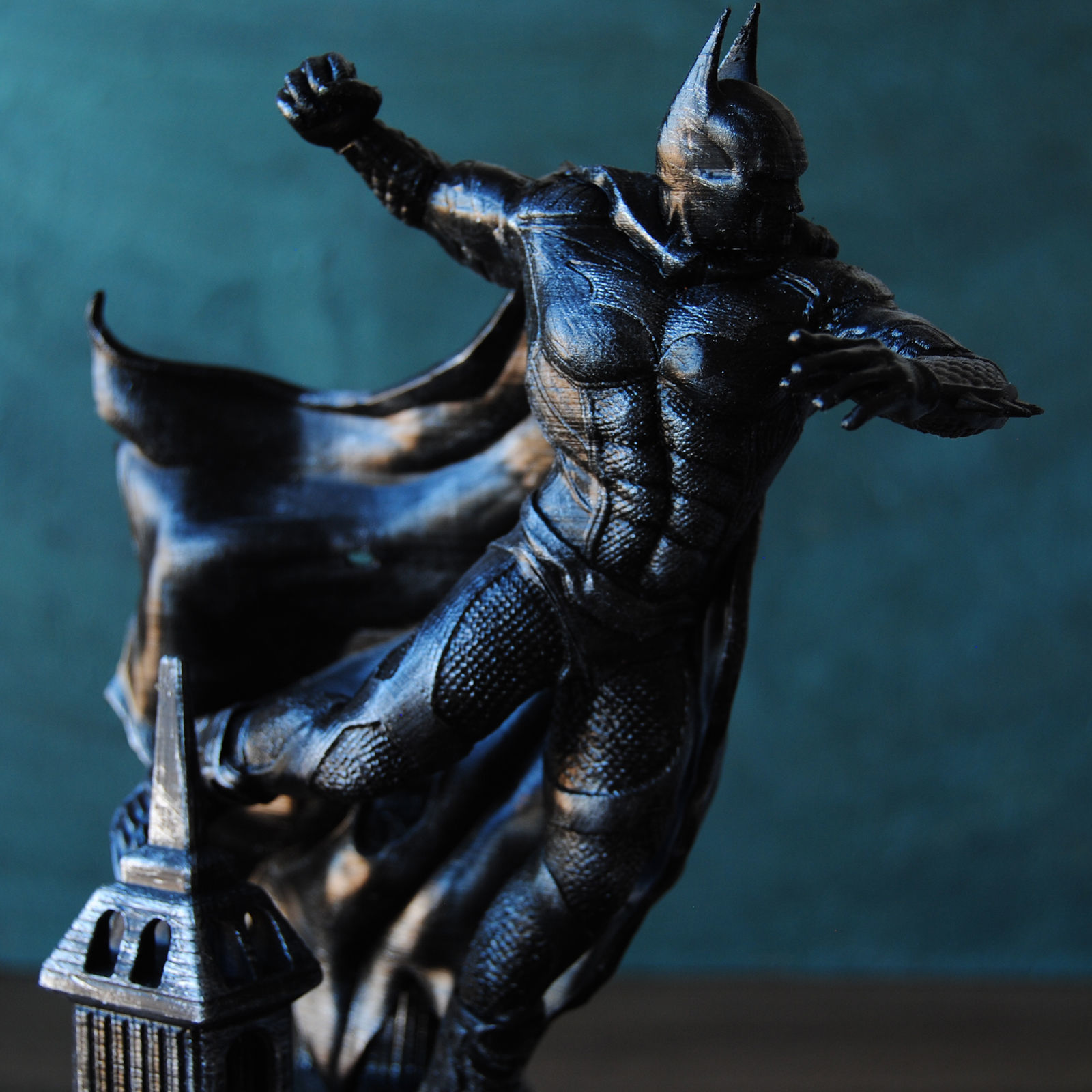 BATMAN Battle Pose 3D print model_11