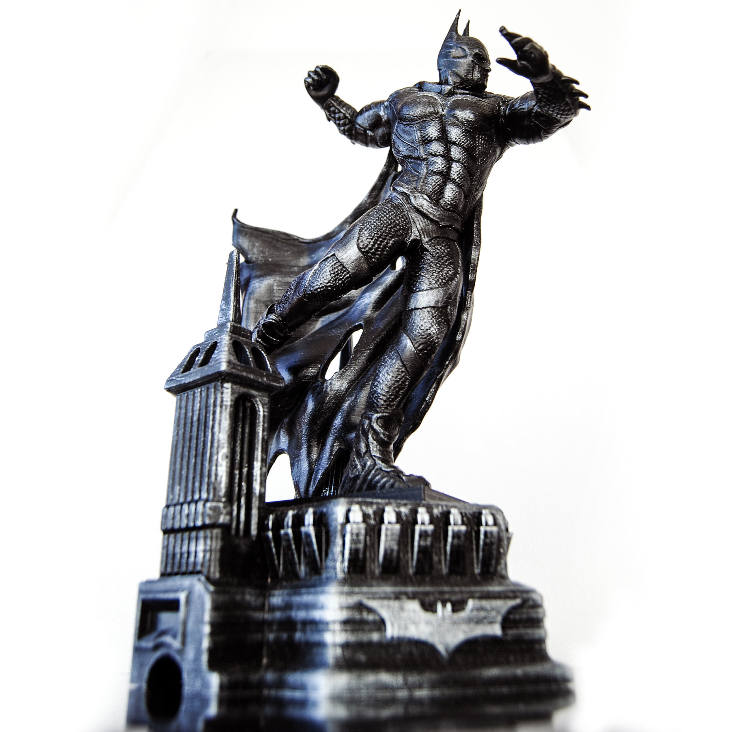 BATMAN Battle Pose 3D print model_3