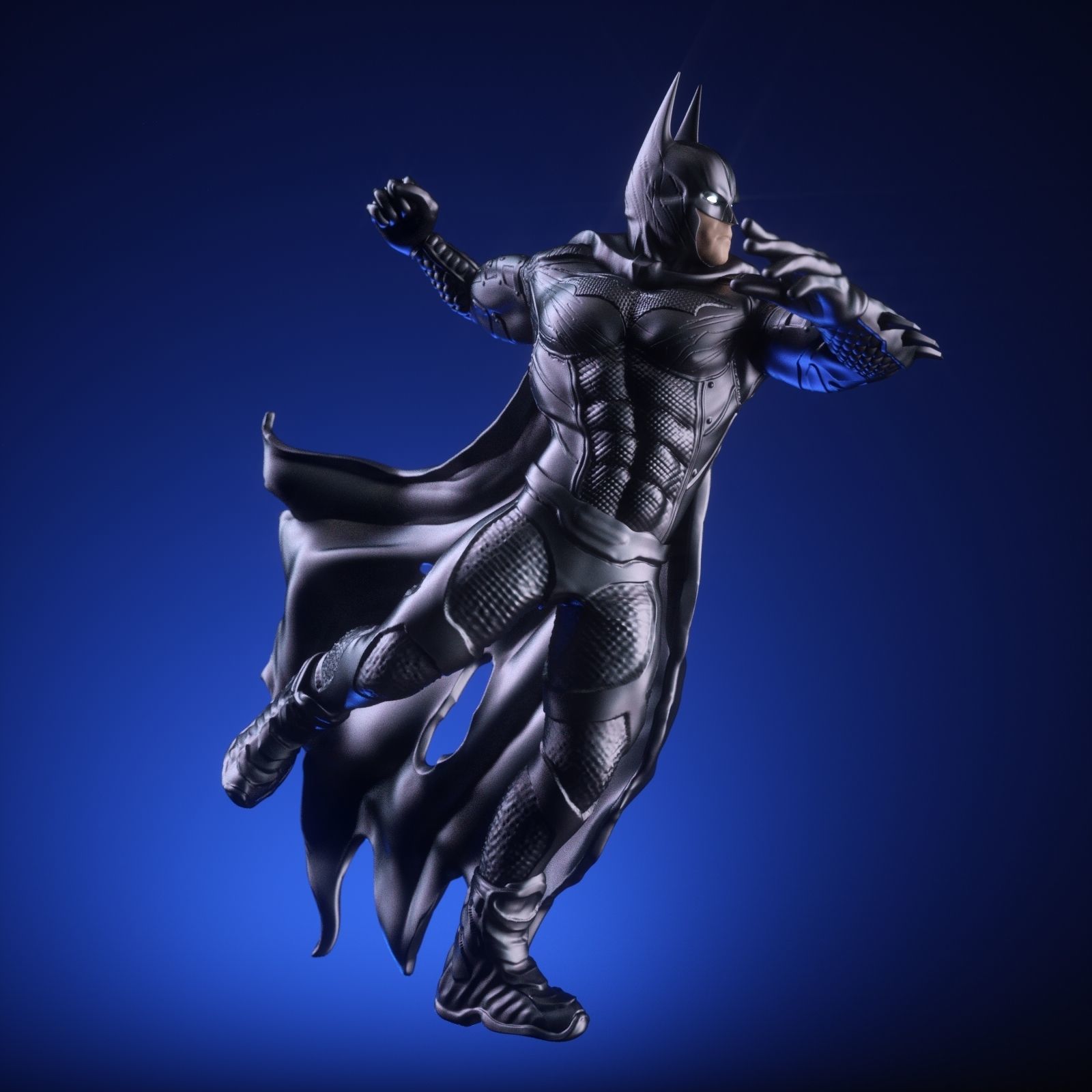 BATMAN Battle Pose 3D print model_24