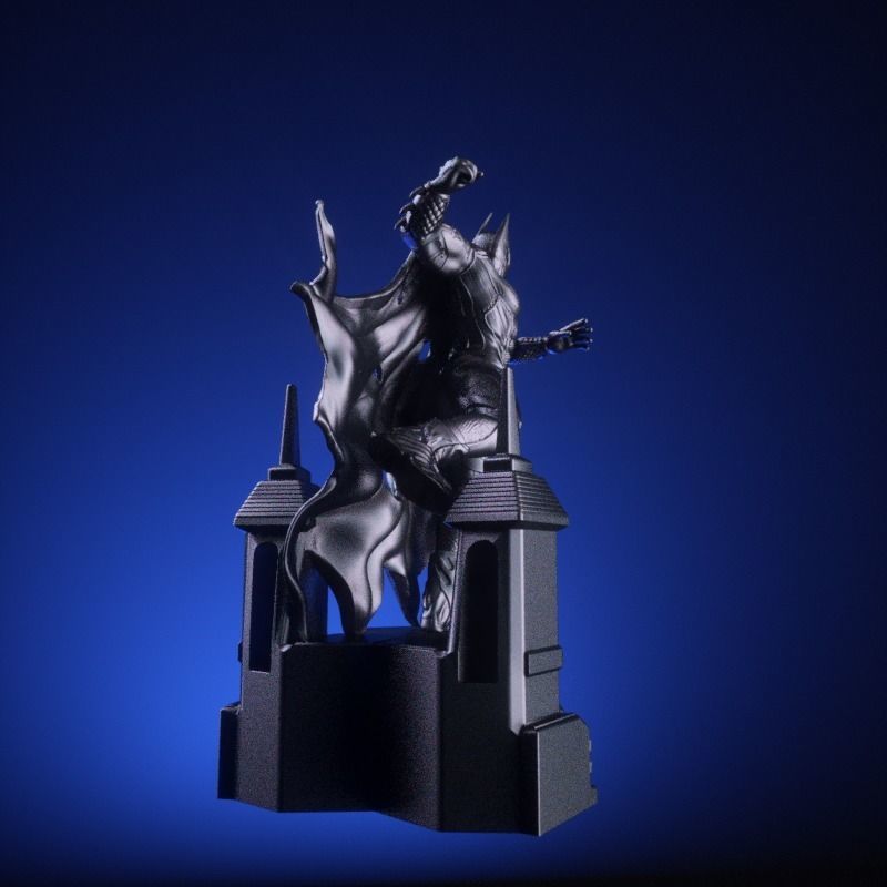 BATMAN Battle Pose 3D print model_38