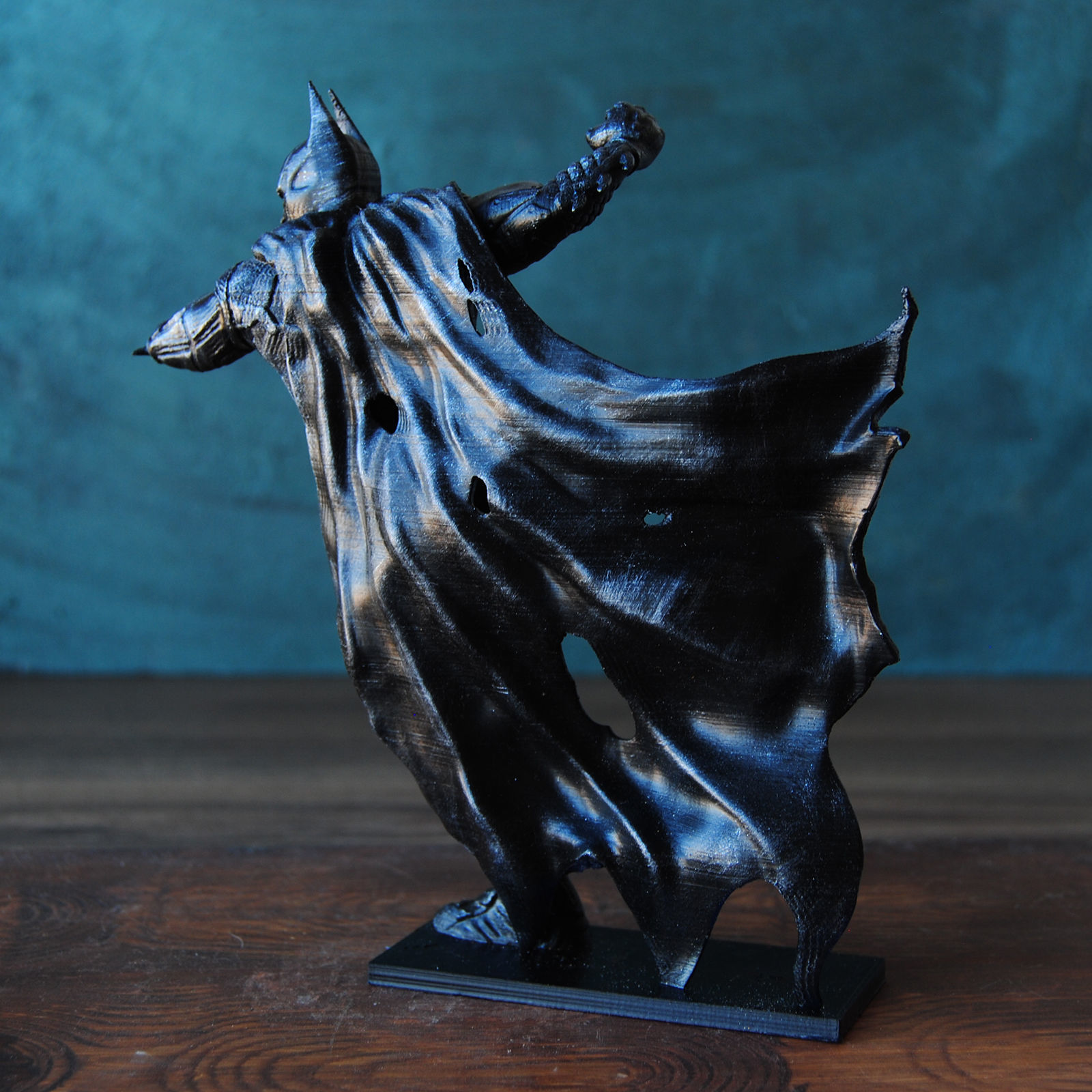 BATMAN Battle Pose 3D print model_16