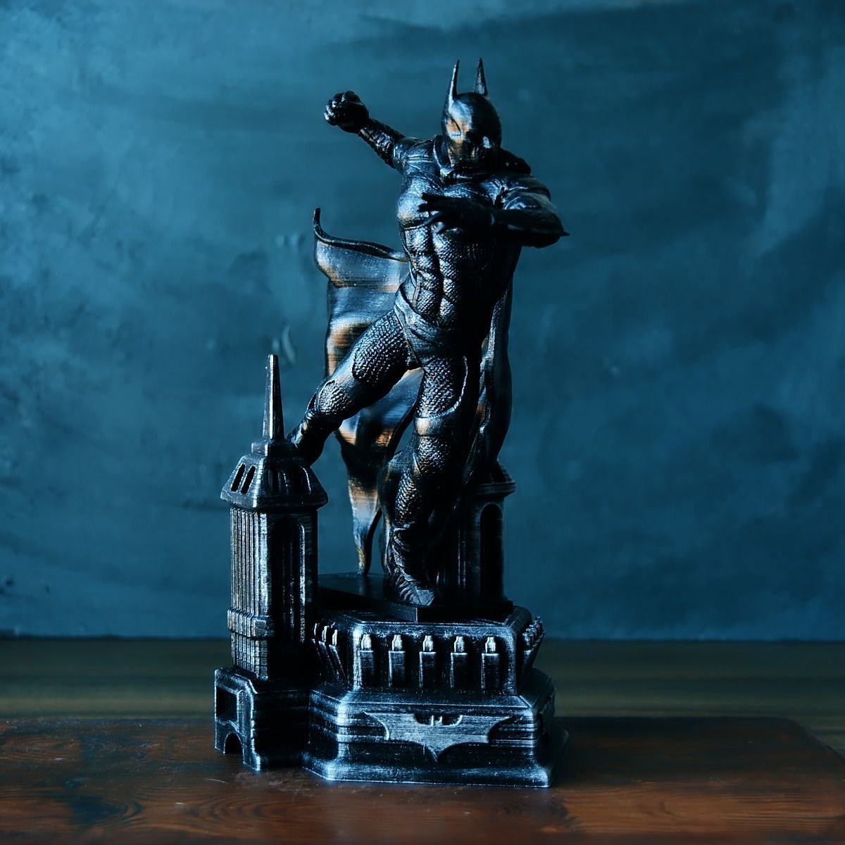 BATMAN Battle Pose 3D print model_9