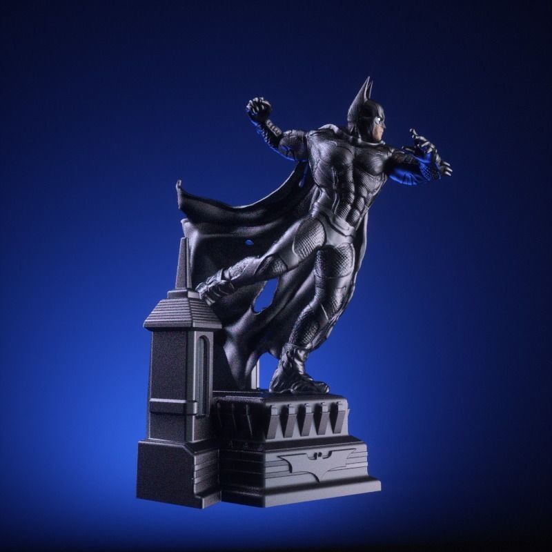 BATMAN Battle Pose 3D print model_36