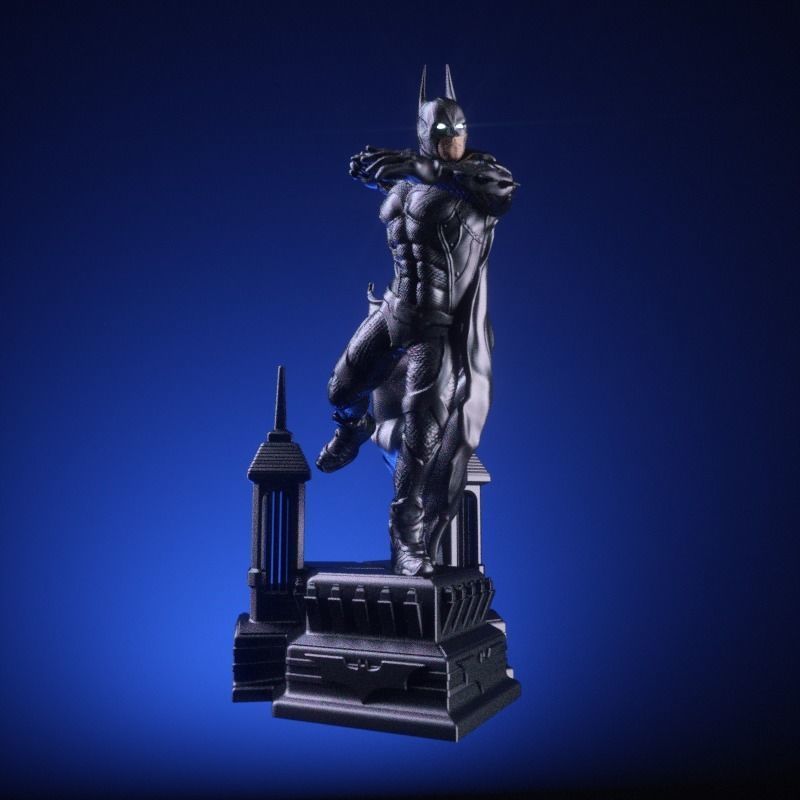 BATMAN Battle Pose 3D print model_42