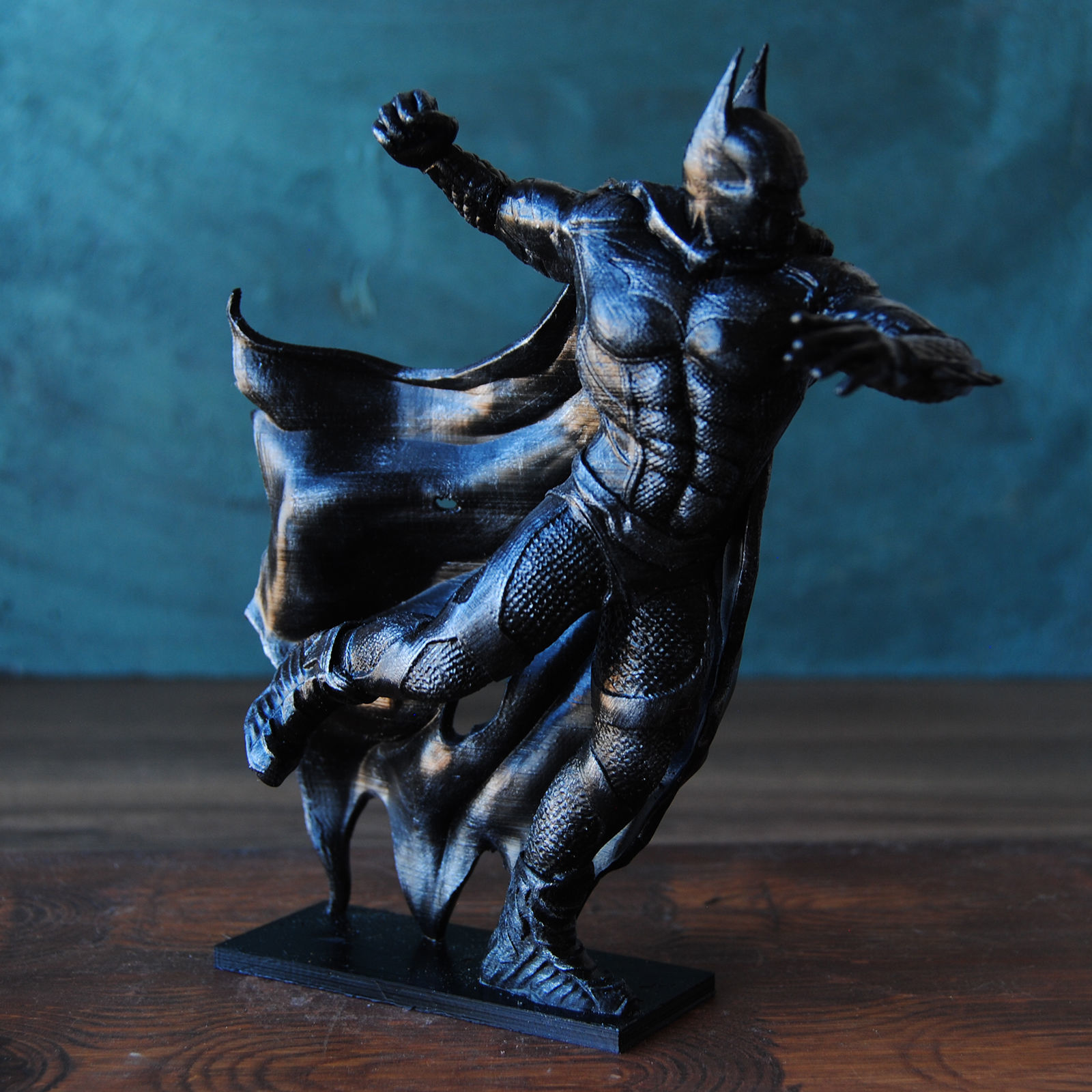 BATMAN Battle Pose 3D print model_15