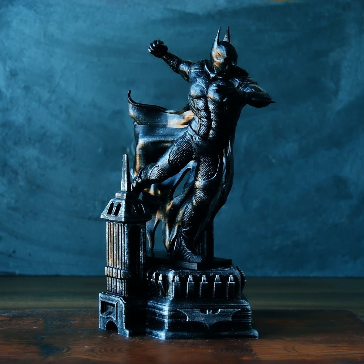BATMAN Battle Pose 3D print model_5