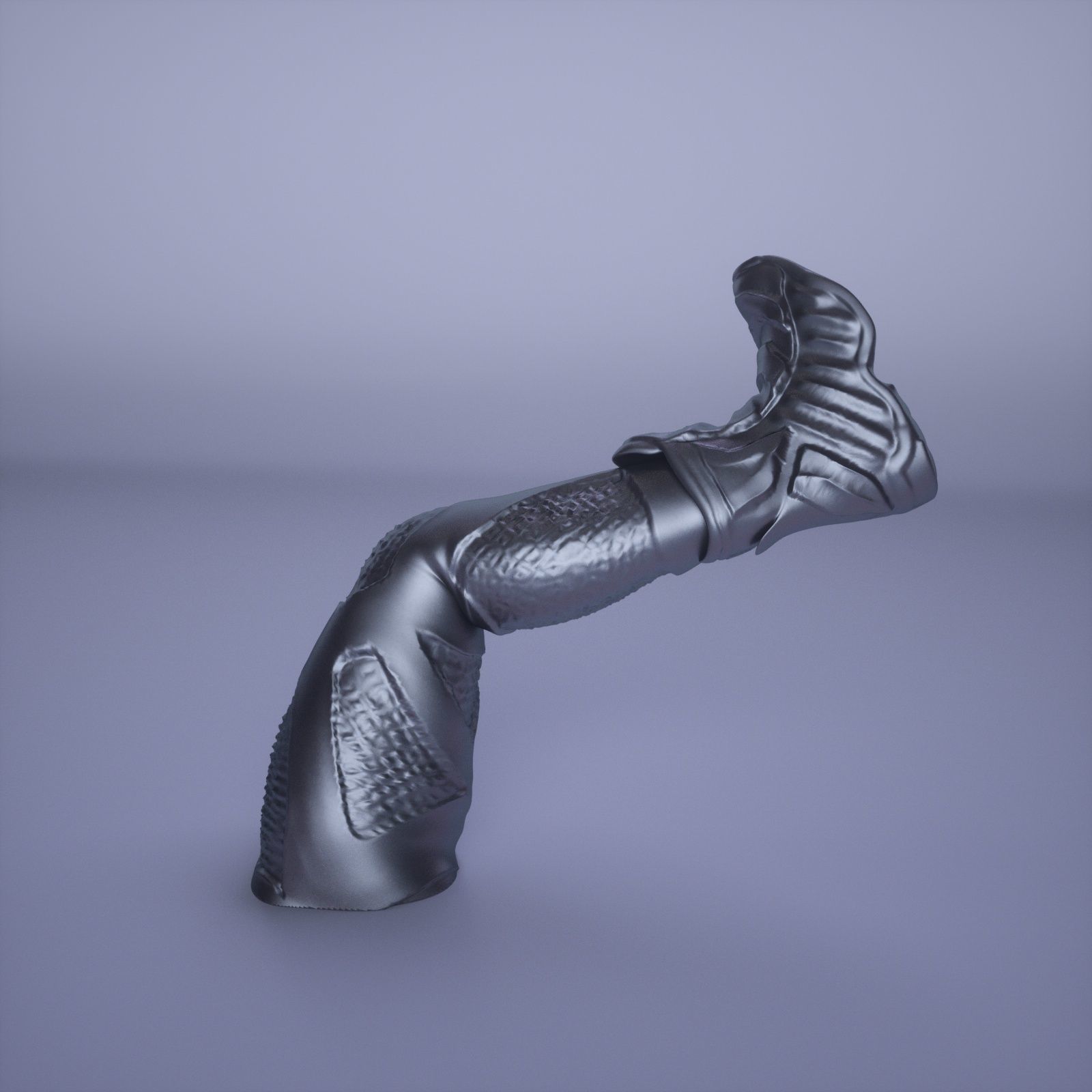 BATMAN Battle Pose 3D print model_34