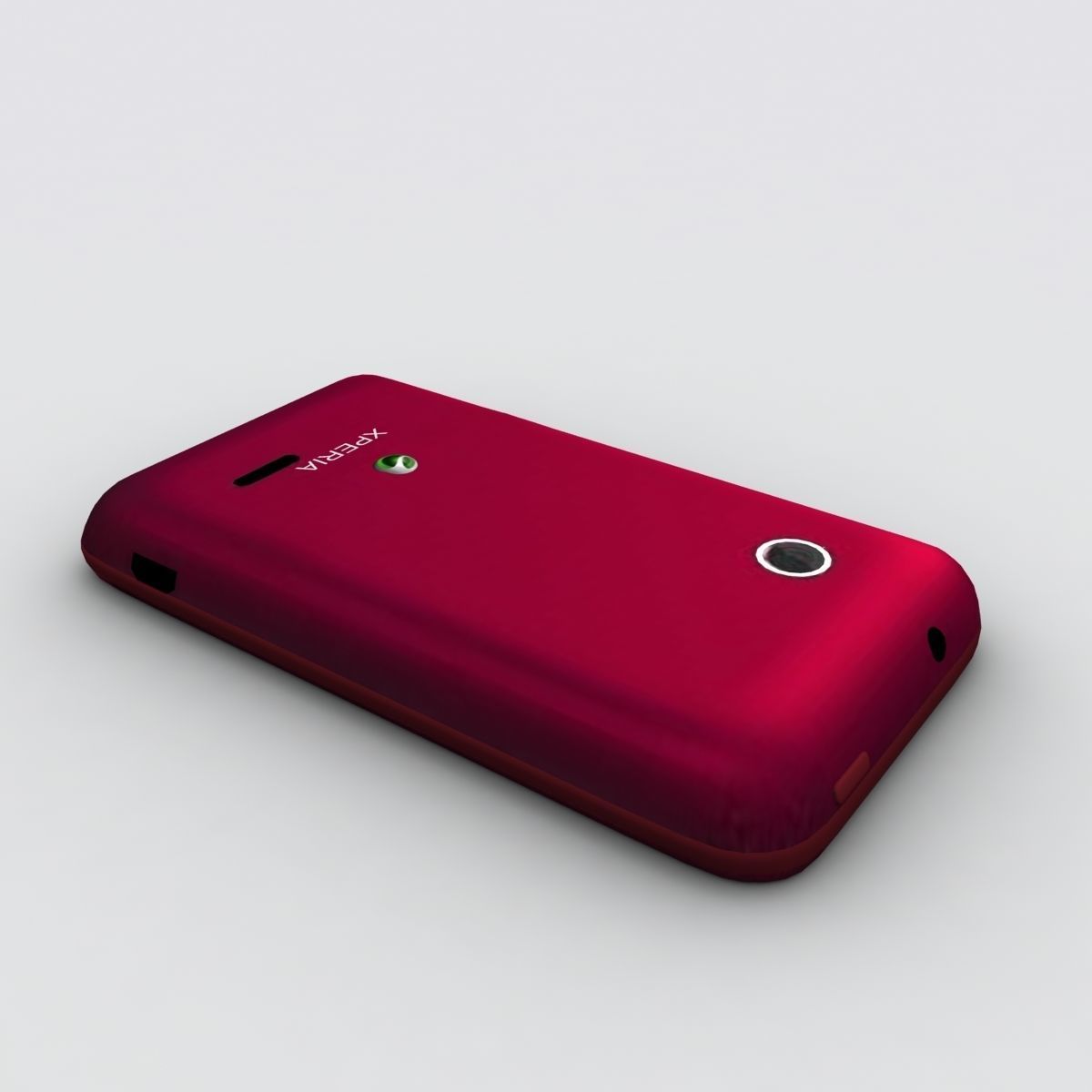 Sony Xperia Tipo Red 3D model_6