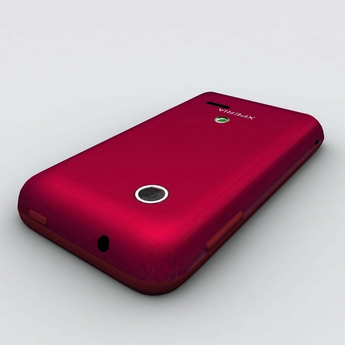 Sony Xperia Tipo Red 3D model_7