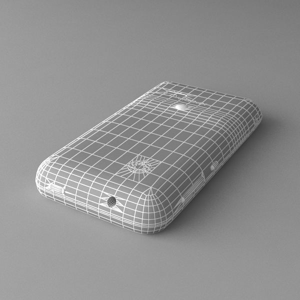 Sony Xperia tipo dual black 3D model_9