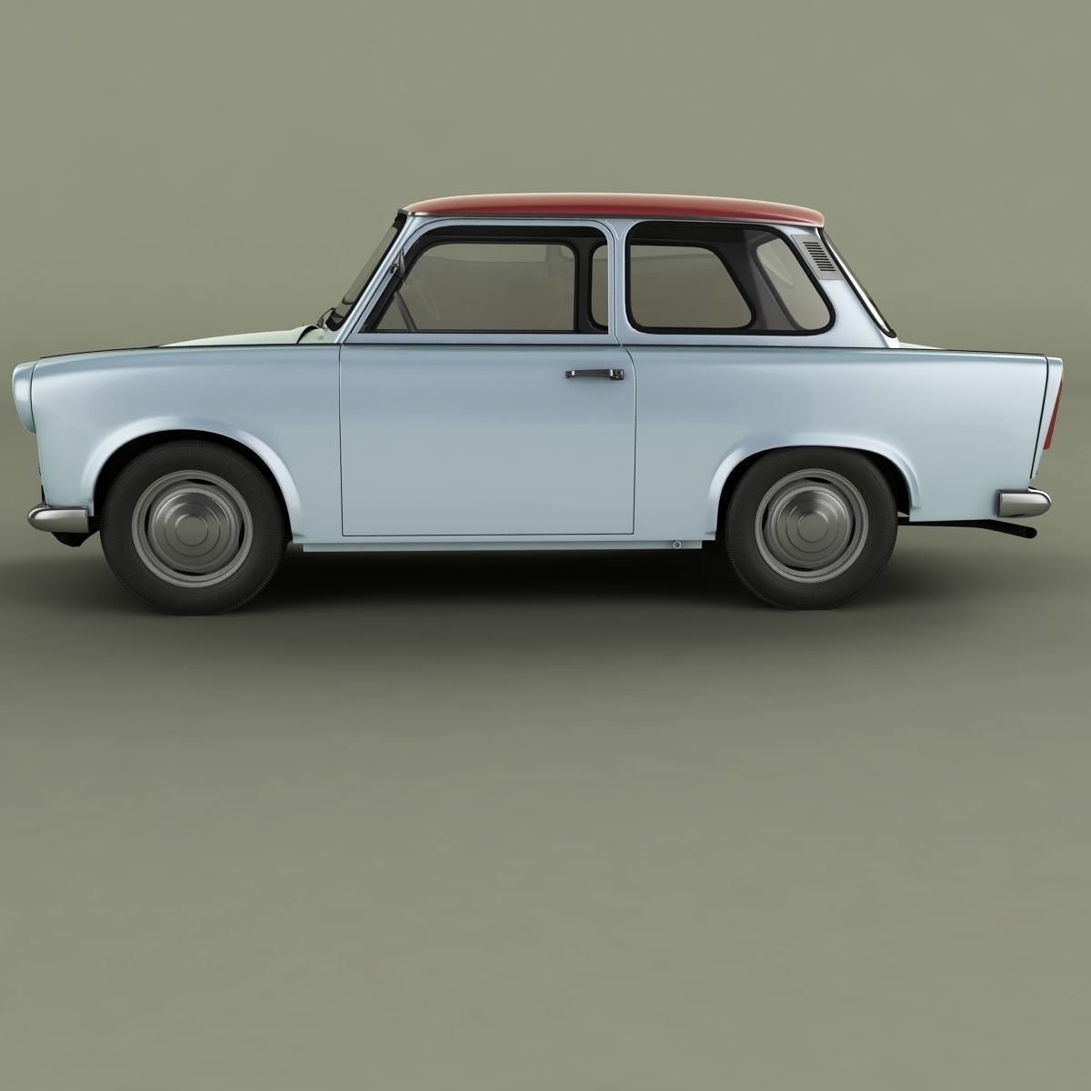 Trabant  601 3D model_1