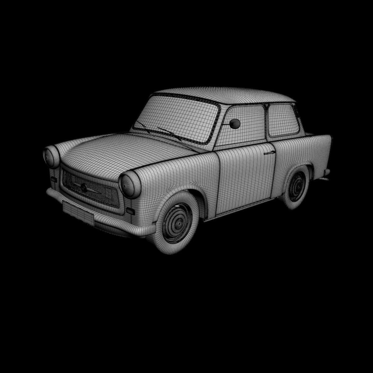Trabant  601 3D model_14