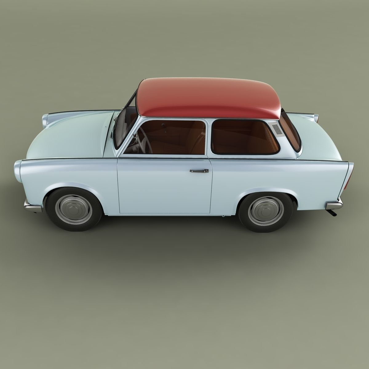Trabant  601 3D model_6