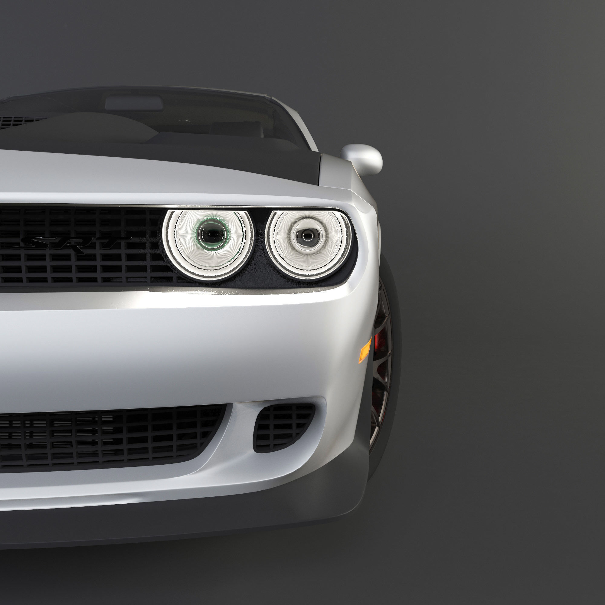 Dodge Challenger SRT Hellcat 3D model_1