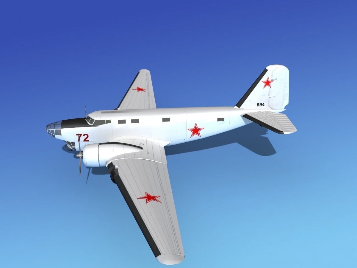 Douglas B-18A Bolo V11 3D model_11