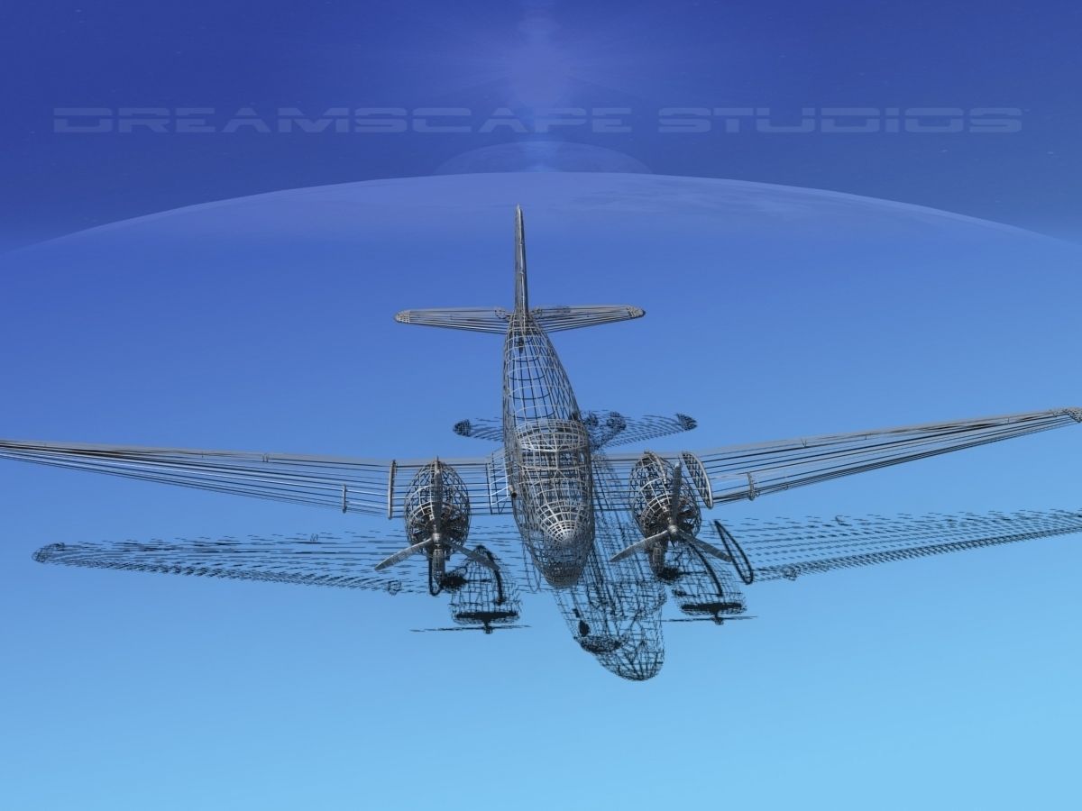 Douglas B-18A Bolo V11 3D model_15