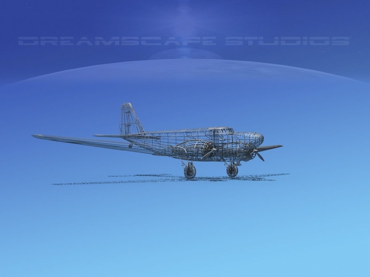 Douglas B-18A Bolo V11 3D model_14