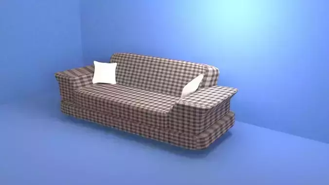 shofaset plaid sofa