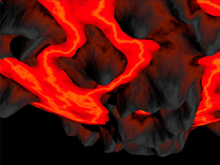 Lava Planet 3 3D model_6