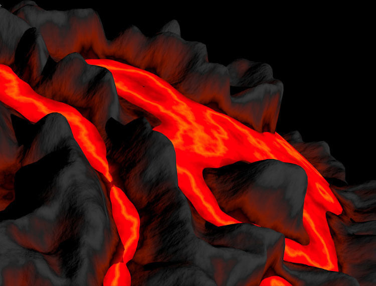 Lava Planet 3 3D model_5